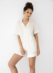 Piżama Sensis Davina kr/r XS-2XL rozpinana