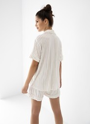 Piżama Sensis Davina kr/r XS-2XL rozpinana