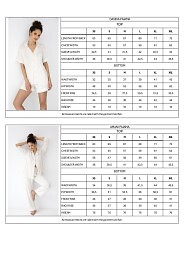 Piżama Sensis Davina kr/r XS-2XL rozpinana