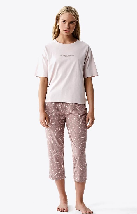 Piżama Atlantic NLP-509 kr/r S-2XL