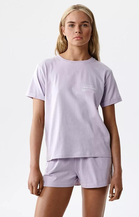 Piżama Atlantic NLP-506 kr/r S-2XL