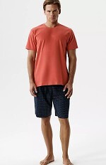 Piżama Atlantic NMP-400 kr/r S-2XL