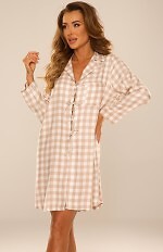 Koszula De Lafense 854 Primrose dł/r S-2XL sznurowana