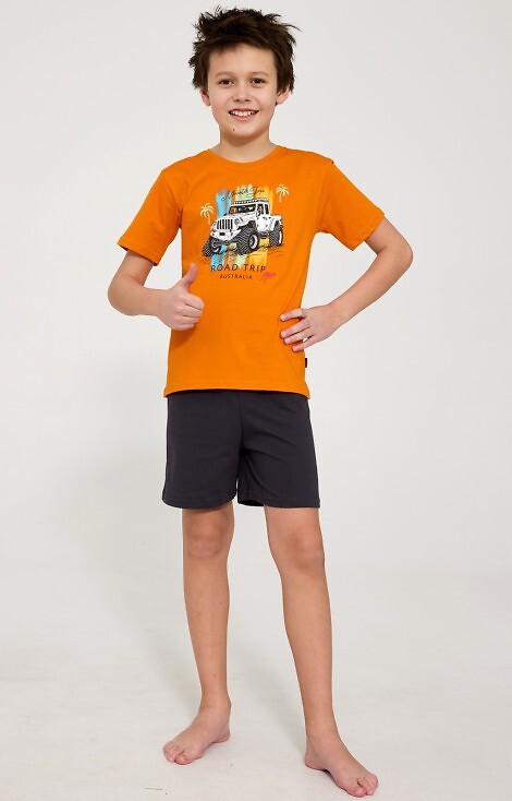 Piżama Cornette Young Boy 476/124 Road Trip 2 kr/r 134-164