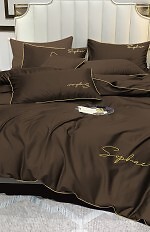 Komplet pościeli Cotton World Mikrowłókno Haft FHL-3303 160x200