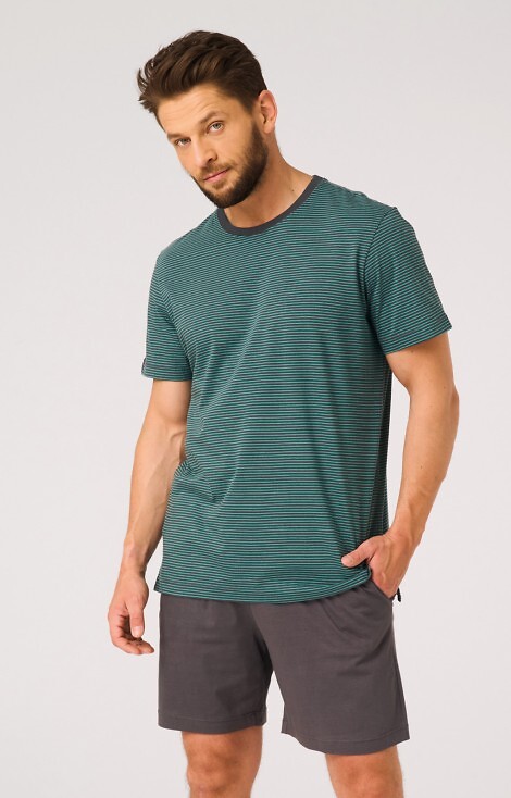 Piżama Key MNS 317 B26 kr/r M-2XL