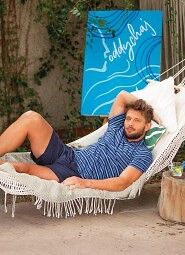 Pizama Key MNS 329 B26 kr/r M-2XL