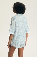 Piżama Henderson Ladies 44482 Estes kr/r S-3XL rozpinana