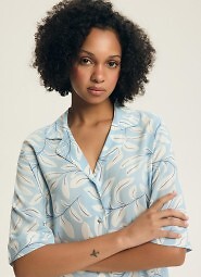 Piżama Henderson Ladies 44482 Estes kr/r S-3XL rozpinana