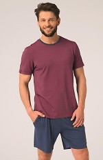 Piżama Key MNS 319 B26 kr/r 3XL-4XL