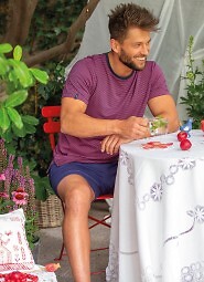 Piżama Key MNS 319 A26 kr/r 3XL-4XL