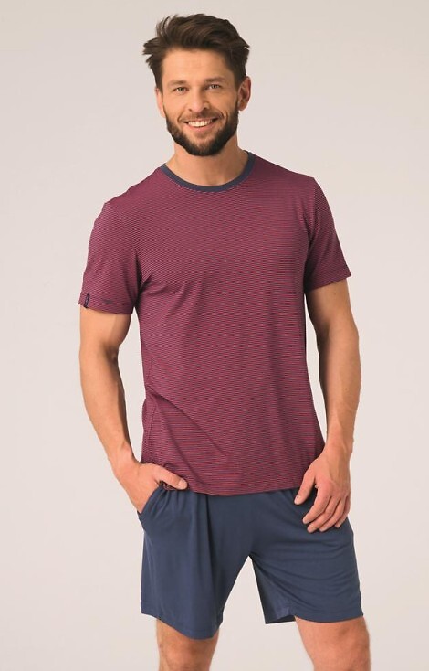 Piżama Key MNS 319 B26 kr/r 3XL-4XL