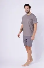 Piżama Hotberg 1753 Mateusz kr/r M-2XL