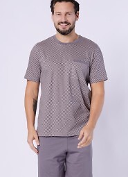 Piżama Hotberg 1753 Mateusz kr/r M-2XL