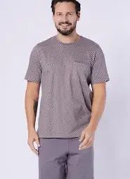 Piżama Hotberg 1753 Mateusz kr/r M-2XL