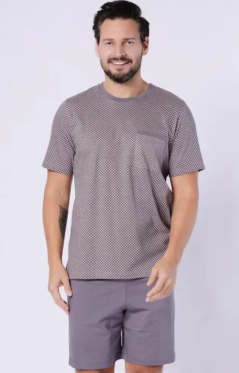 Piżama Hotberg 1753 Mateusz kr/r M-2XL