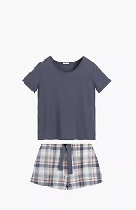 Piżama Atlantic NLP-512 Kr/r S-XL