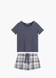 Piżama Atlantic NLP-512 Kr/r S-XL