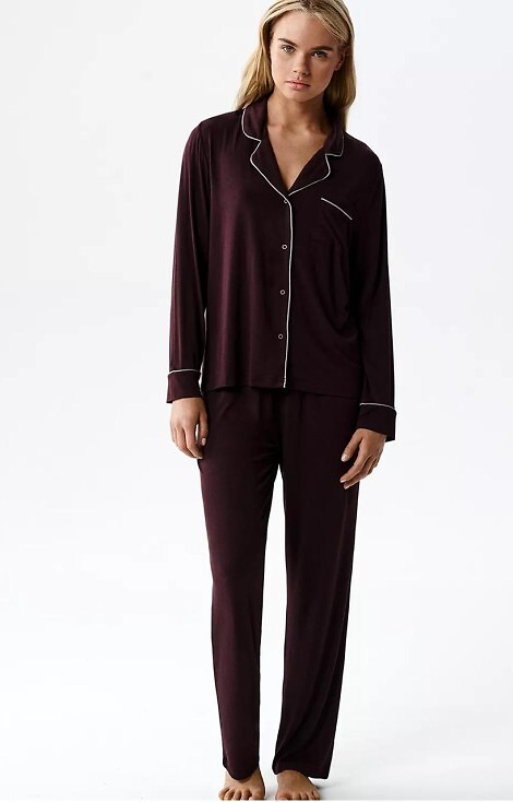 Piżama Atlantic NLP-495 dł/r S-2XL