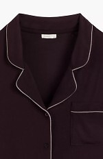 Piżama Atlantic NLP-496 kr/r S-2XL rozpinana