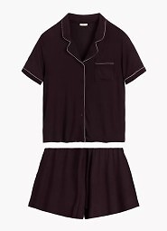 Piżama Atlantic NLP-496 kr/r S-2XL rozpinana