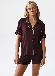 Piżama Atlantic NLP-496 kr/r S-2XL rozpinana