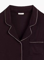 Piżama Atlantic NLP-496 kr/r S-2XL rozpinana