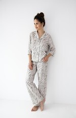 Piżama Sensis Emory 7/8 XS-2XL rozpinana