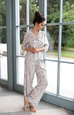 Piżama Sensis Emory 7/8 XS-2XL rozpinana