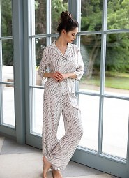 Piżama Sensis Emory 7/8 XS-2XL rozpinana