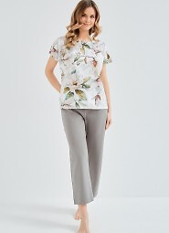 Piżama Taro 3607 Diana kr/r M-3XL W26