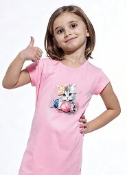 Koszula Cornette Kids Girl 493/123 Kitty 3 kr/r 110-128