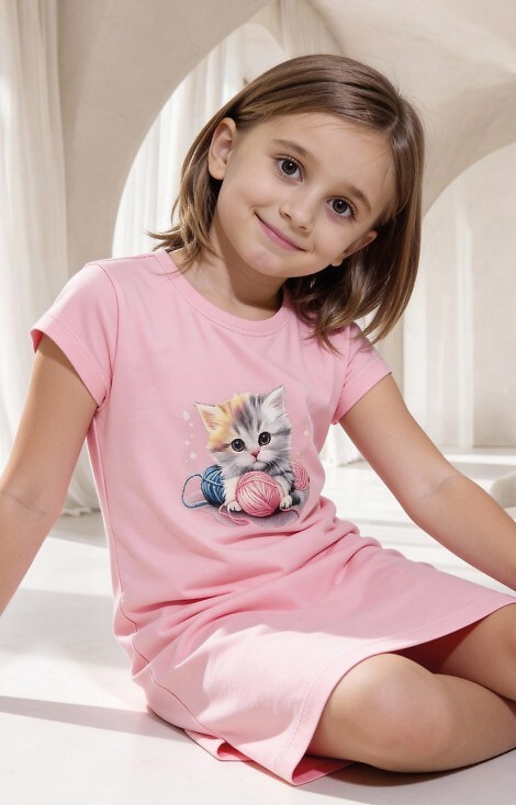 Koszula Cornette Kids Girl 493/123 Kitty 3 kr/r 110-128