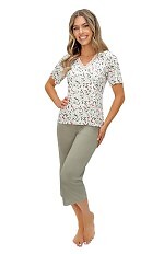 Piżama Donna Melisa 3/4 kr/r S-2XL