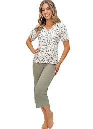 Piżama Donna Melisa 3/4 kr/r S-2XL