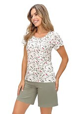 Piżama Donna Melisa 1/2 kr/r S-2XL