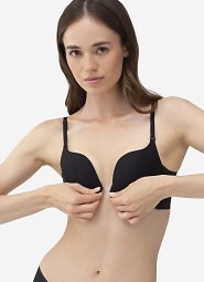 Biustonosz push-up Gatta Frontopen zapinany z przodu