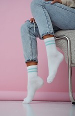 Skarpety Milena 0200-212 Paski 37-41