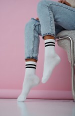 Skarpety Milena 0200-212 Paski 37-41