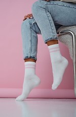 Skarpety Milena 0200-212 Paski 37-41