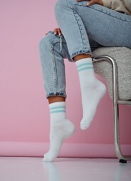 Skarpety Milena 0200-212 Paski 37-41