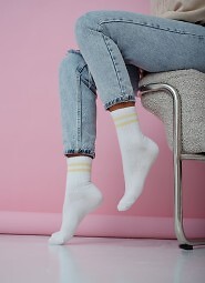 Skarpety Milena 0200-212 Paski 37-41