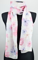 Apaszka Noviti CS024 Serca I Kwiaty