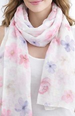 Apaszka Noviti CS024 Serca I Kwiaty