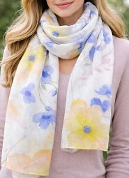 Apaszka Noviti CS024 Serca I Kwiaty