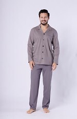 Piżama Hotberg 1754 Marcel dł/r M-2XL rozpinana