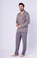 Piżama Hotberg 1754 Marcel dł/r M-2XL rozpinana