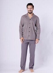 Piżama Hotberg 1754 Marcel dł/r M-2XL rozpinana