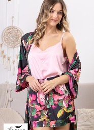 Piżama Leveza 1745 Gemma kr/r S-XL