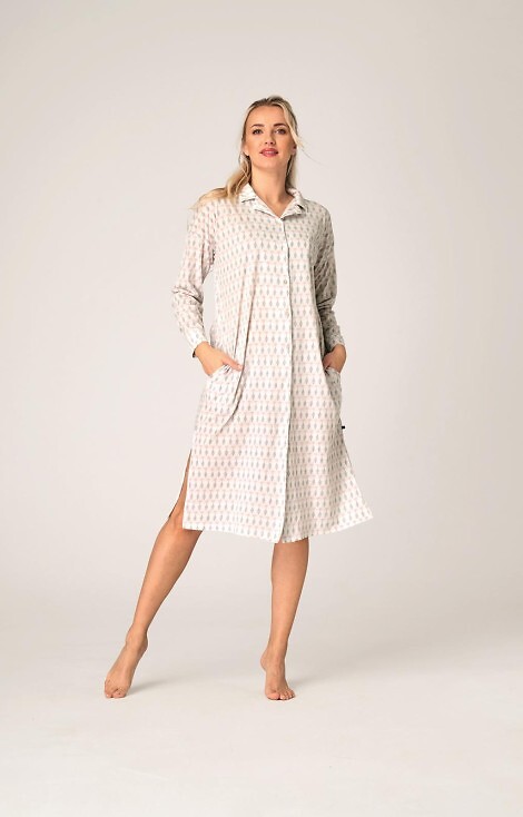 Koszula Key LND 879 A26 dł/r 2XL-3XL rozpinana